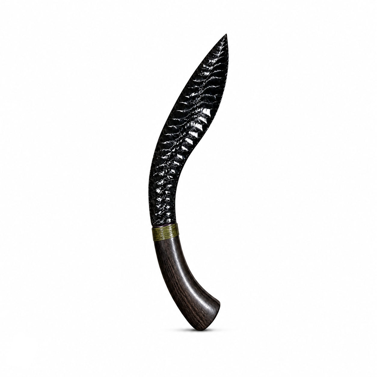 RELIQ Handmade Stone Kukri-Inspired Display Knife – Nepalese Style
