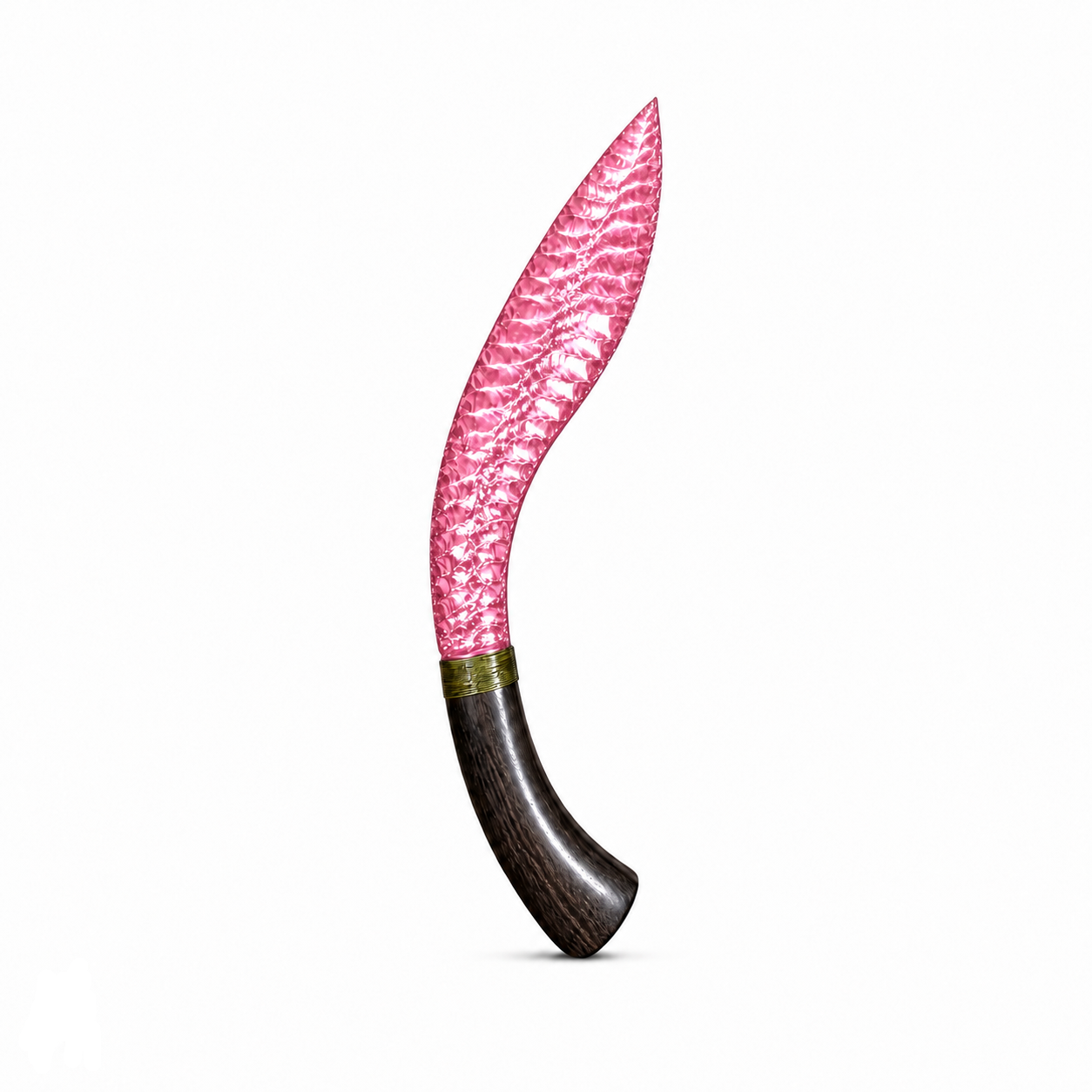 RELIQ Handmade Stone Kukri-Inspired Display Knife – Nepalese Style