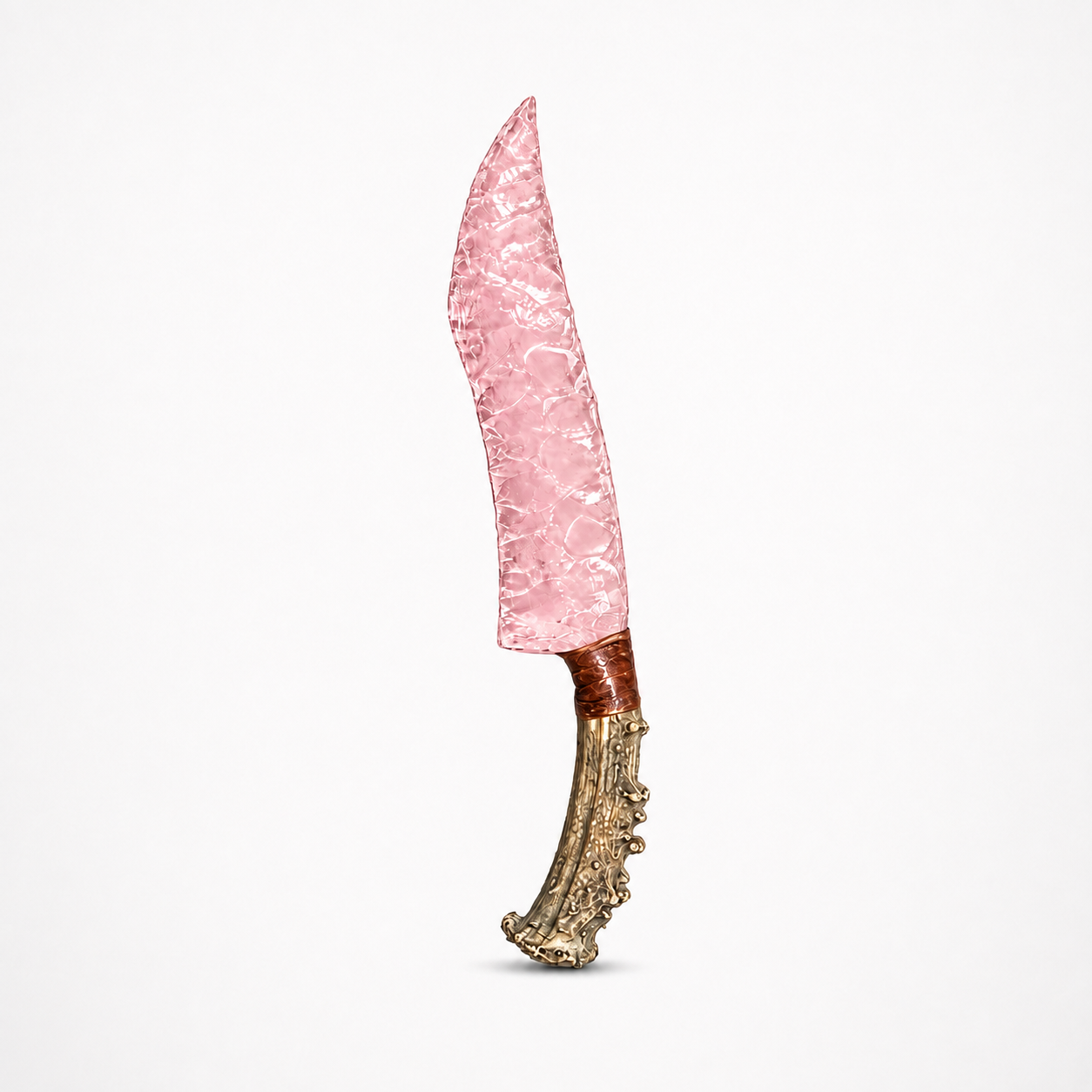 RELIQ Handmade Stone Hunting Knife-Inspired Display Piece