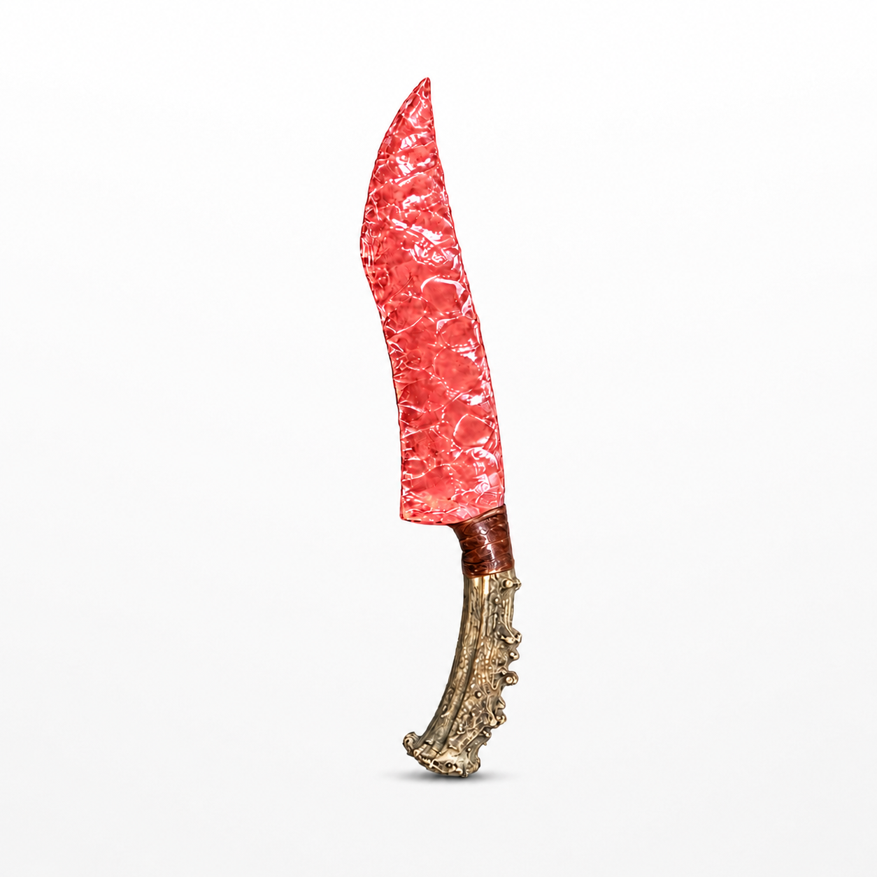 RELIQ Handmade Stone Hunting Knife-Inspired Display Piece