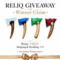 RELIQ Giveaway Winner Claim – International Shipping & Handling